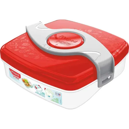 Bild von Maped PICNIK - Snack-Box, Snack-Dose, Brot-Box ORIGINS KIDS - rot