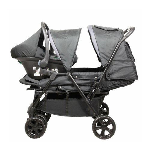 Bild von Kinderwagen Bambisol Schwarz – Perfekter Begleiter für die Kleinsten