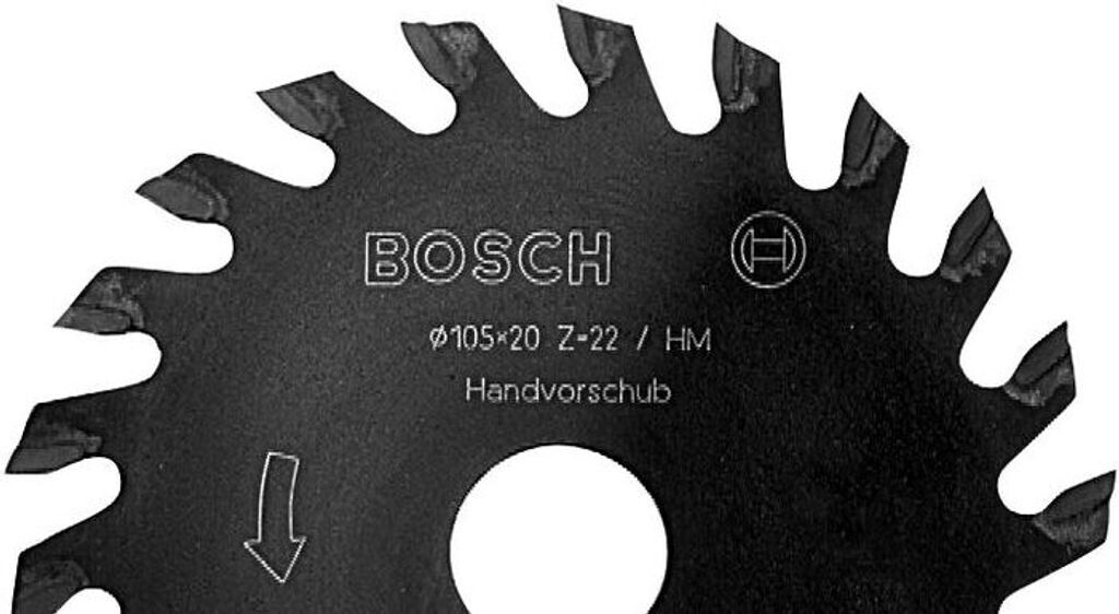 Bild von Bosch Accessories 3608641002 Scheibenfräser Hartmetall Produktabmessung, Ø 20mm