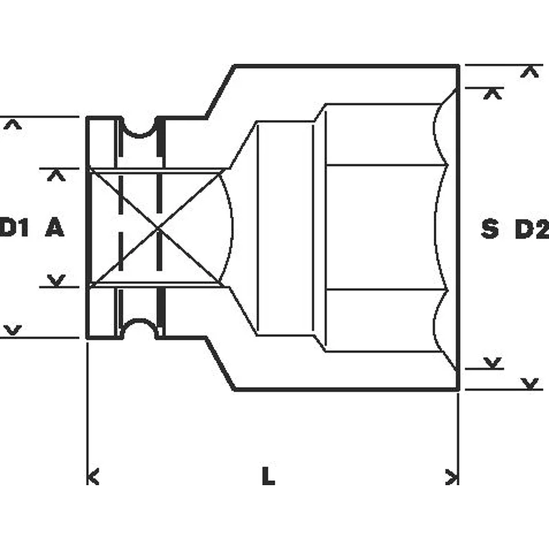 Bild von Bosch Sk-Stecks.SW 9 mm 1/4 iv
