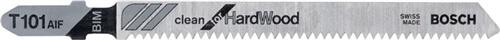 Bild von Stichsägeblatt T 101 AIF Clean, for Hard Wood L.100mm Zahnteilung 1,7mm 5er Pack