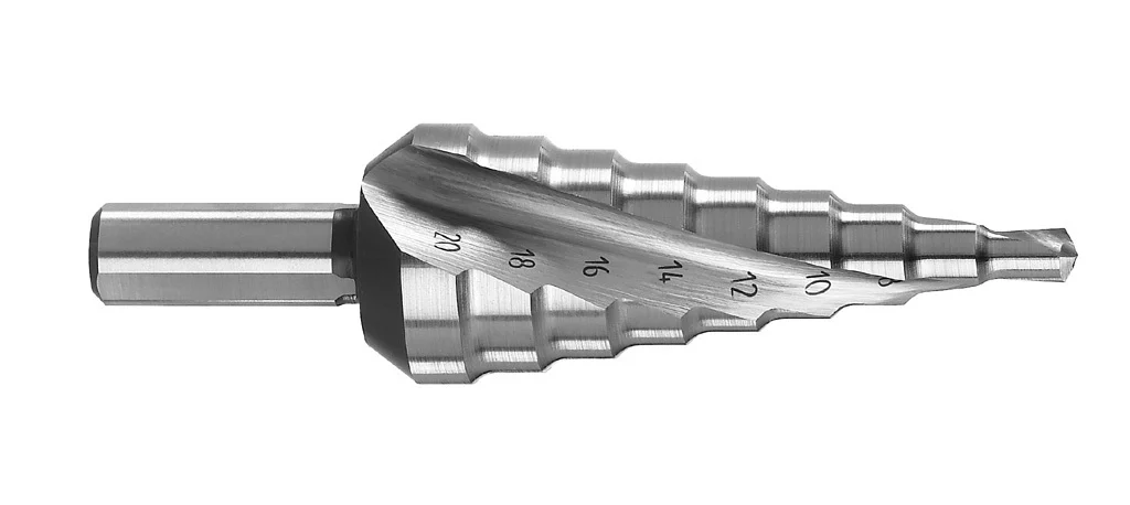 Bild von Bosch Accessories 2608597519 HSS Stufenbohrer 4 - 20mm Gesamtlänge 70.5mm 3-Flächenschaft 1St.