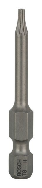 Bild von Bosch Professional Bit Extra-Hart für Innen-Torx-Schrauben (T8, Länge: 49 mm, 1 Stück), 2607001628