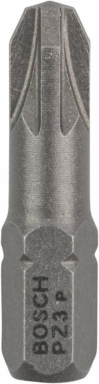 Bild von BOSCH Kreuzschlitz-Bit, 25 Stück, Schrauberbit Extra-Hart - PZ 1 x 49 mm - 25er-Pack