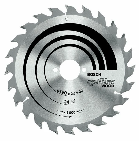 Bild von BOSCH Kreissägeblatt Pro Wood cordless, 130 x 2,4 x 20 mm, 12 Zähne, für Akku-Handkreissägen