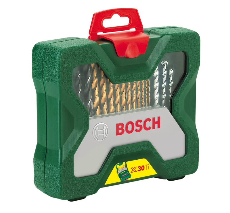 Bild von Bosch X-Line - Schraubendreher- und Bohrer-Bitsatz - für Holz, Metall, Mauerwerk - 30 Stücke - torx, phillips, pozidriv, slot - Länge: 25 mm - für UniversalImpact 18V-60