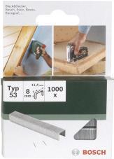 Bild von Bosch Accessories 2609255823 Feindrahtklammern Typ 53 1000 St. Abmessungen (L x B) 14mm x 11.4mm