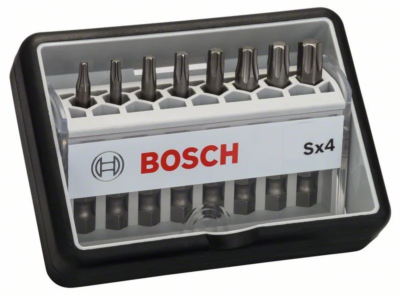 Bild von BOSCH Bit-Set Professional Robust Line Extra Hard 8-teilig - Bit-Sortiment - grau