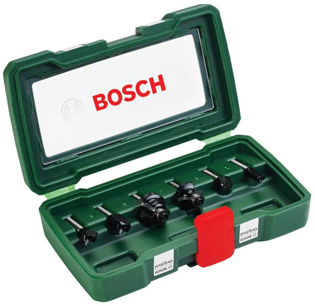 Bild von AKTION: BOSCH HM Fräser-Set 6-teilig mit Prämie nach Registrierung