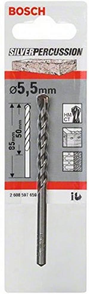 Bild von Bosch Professional 5-teiliges CYL-3 Betonbohrer Set (für Beton, Robust Line, Ø 4–10 mm, Zubehör Schlagbohrmaschine)