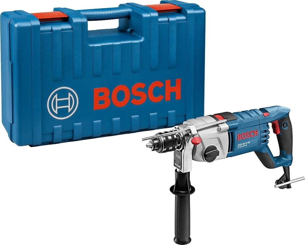 Bild von Bosch GSB 162-2 RE Professional - Schlagbohrmaschine/Schraubendrehereinsatz - 1500 W - 2 Geschwindigkeiten - Bohrfutterschlüssel 16 mm - 50 N·m (060118B000)