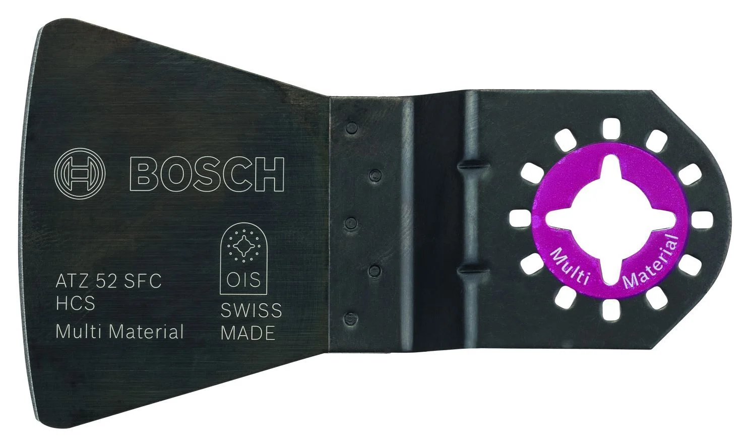 Bild von Bosch Home and Garden Schaber flexibel Multimaterial für Multifunktionswerkzeuge Starlock (ATZ 52 SFC HCS), Schwarz, 2609256955