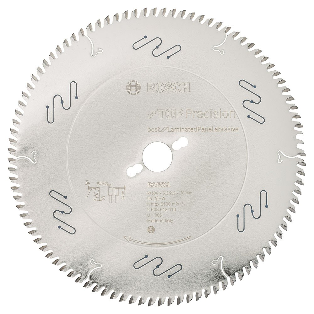 Bild von BOSCH Kreissägeblatt Top Precision Best für Laminated Panel Abrasive 300 x 30 x 3,2 mm, 2608642110