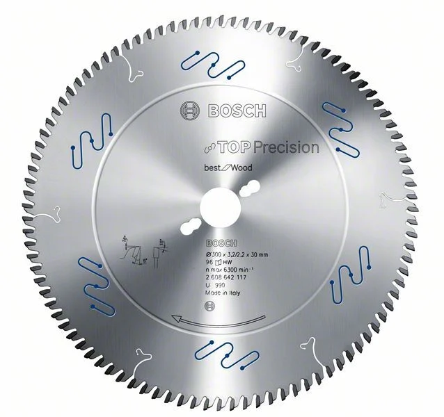 Bild von Bosch Accessories Top Precision 2608642123 Hartmetall Kreissägeblatt 400 x 30 x 4mm Zähneanzahl: 9