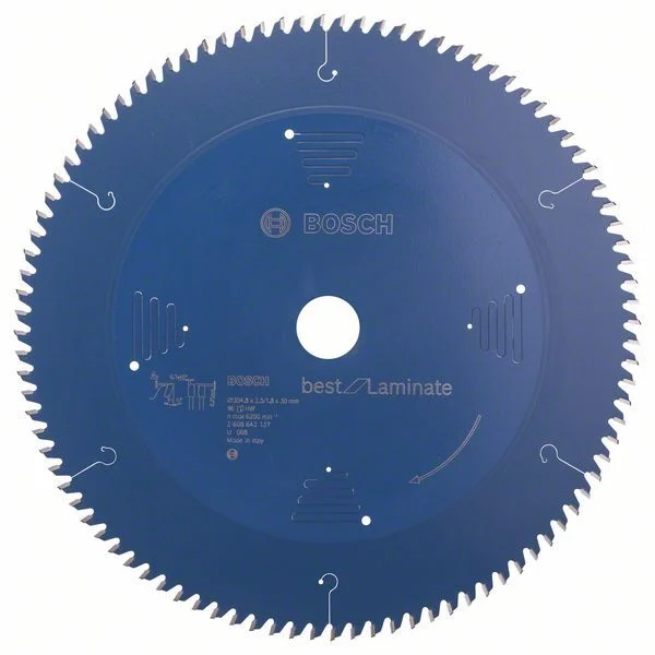 Bild von BOSCH Kreissägeblatt Best für Laminate, 304,8 x 30 x 2,5 mm, 96, 2608642137