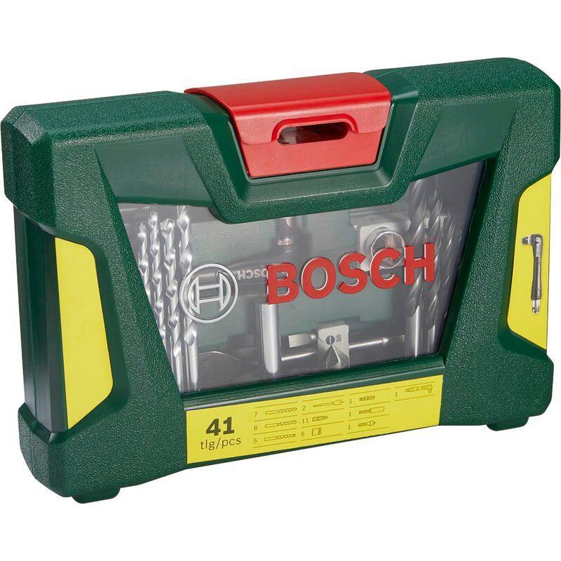 Bild von BOSCH Bohrer- und Bit-Set Bitsatz Bohrerset V-Line Box, 41-teilig