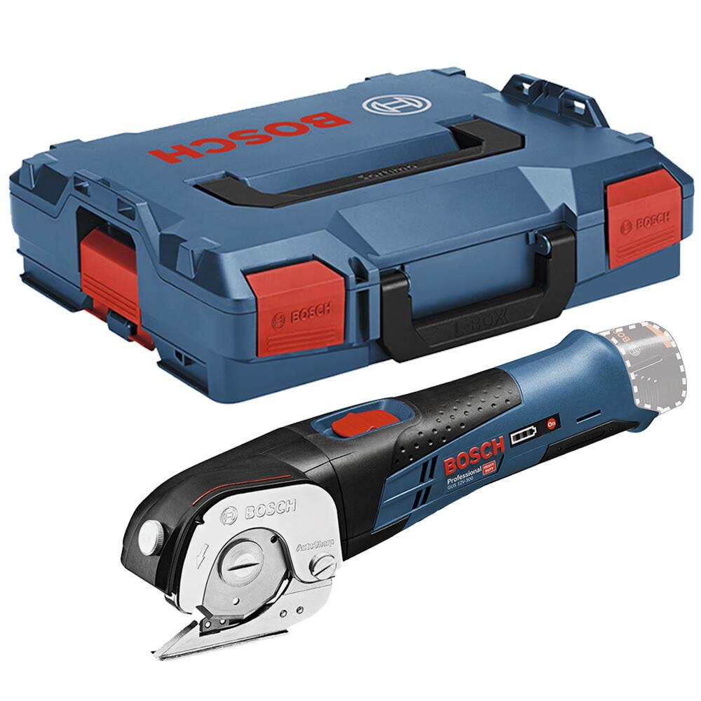 Bild von Bosch Professional Akku-Universalschere GUS 10.8 V-LI, 12 in V, Ohne Akku - in L-BOXX 102