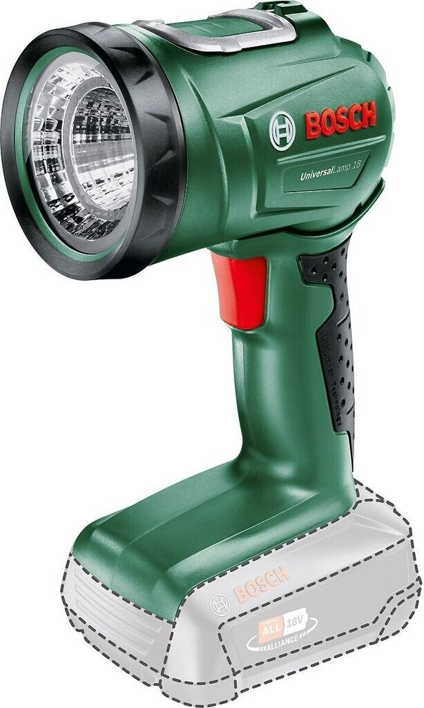 Bild von BOSCH Home & Garden UniversalLamp 18 LED Handleuchte grün 12,5 cm, 100 Lumen
