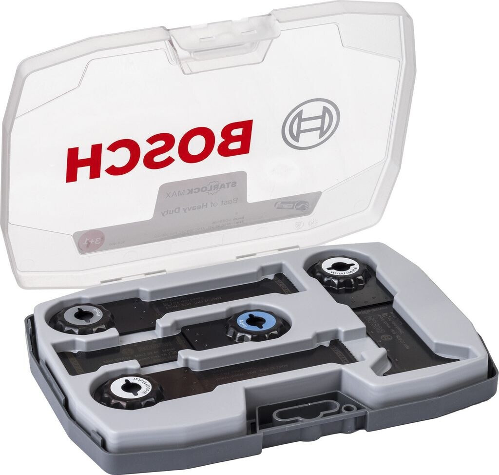 Bild von BOSCH Starlock Max Best of Heavy Duty Tauchsägeblätter-Set 4-teilig