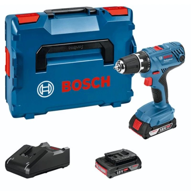 Bild von Bosch Professional Akku-Bohrschrauber »GSR 18V-21«, (Set), inkl. 2 Akkus, Ladegerät und Koffer