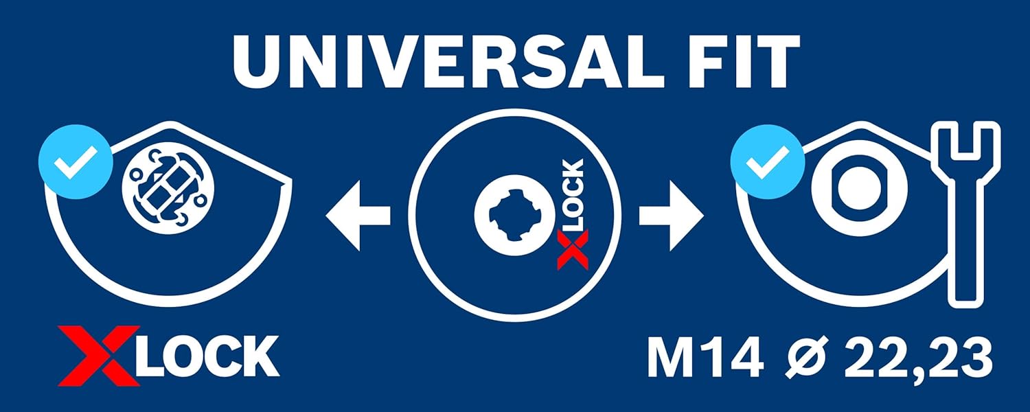 Bild von Bosch Professional 1x Standard for Inox X-LOCK Trennscheibe (für Edelstahl, Ø 115 mm, Zubehör Winkelschleifer)