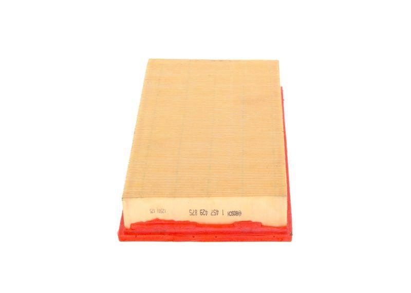 Bild von BOSCH Luftfilter Filtereinsatz 1 457 429 875 Motorluftfilter,Filter für Luft MERCEDES-BENZ,SSANGYONG,190 (W201),Stufenheck (W124),W124 T-modell (S124)