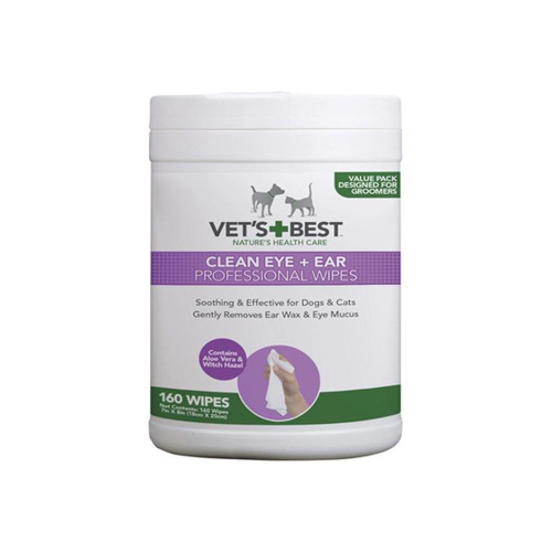 Bild von Vets Best Clean Ear / Eye Wipes (160)