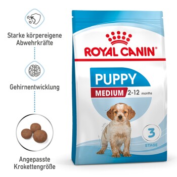 Bild von Royal Canin 35217 Medium Puppy ,15 kg - Hundefutter