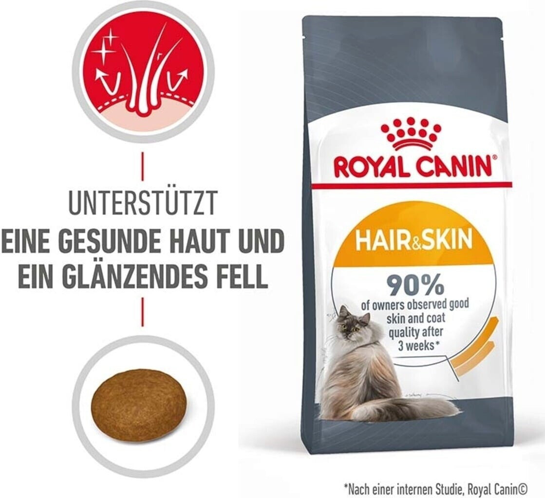 Bild von ROYAL CANIN FCN Hair & Skin Care Katzentrockenfutter 400 Gramm