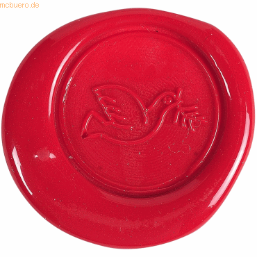 Bild von 3 x Herbin Siegel 24mm Symbol Taube