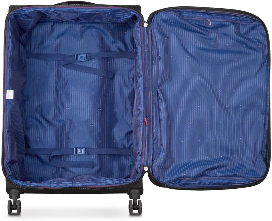 Bild von Delsey Paris Montmartre AIR 2.0 ERW 4 DOPPELROLLEN KABINENTROLLEY Slim LINE 55 cm RECYCELT Light Blue
