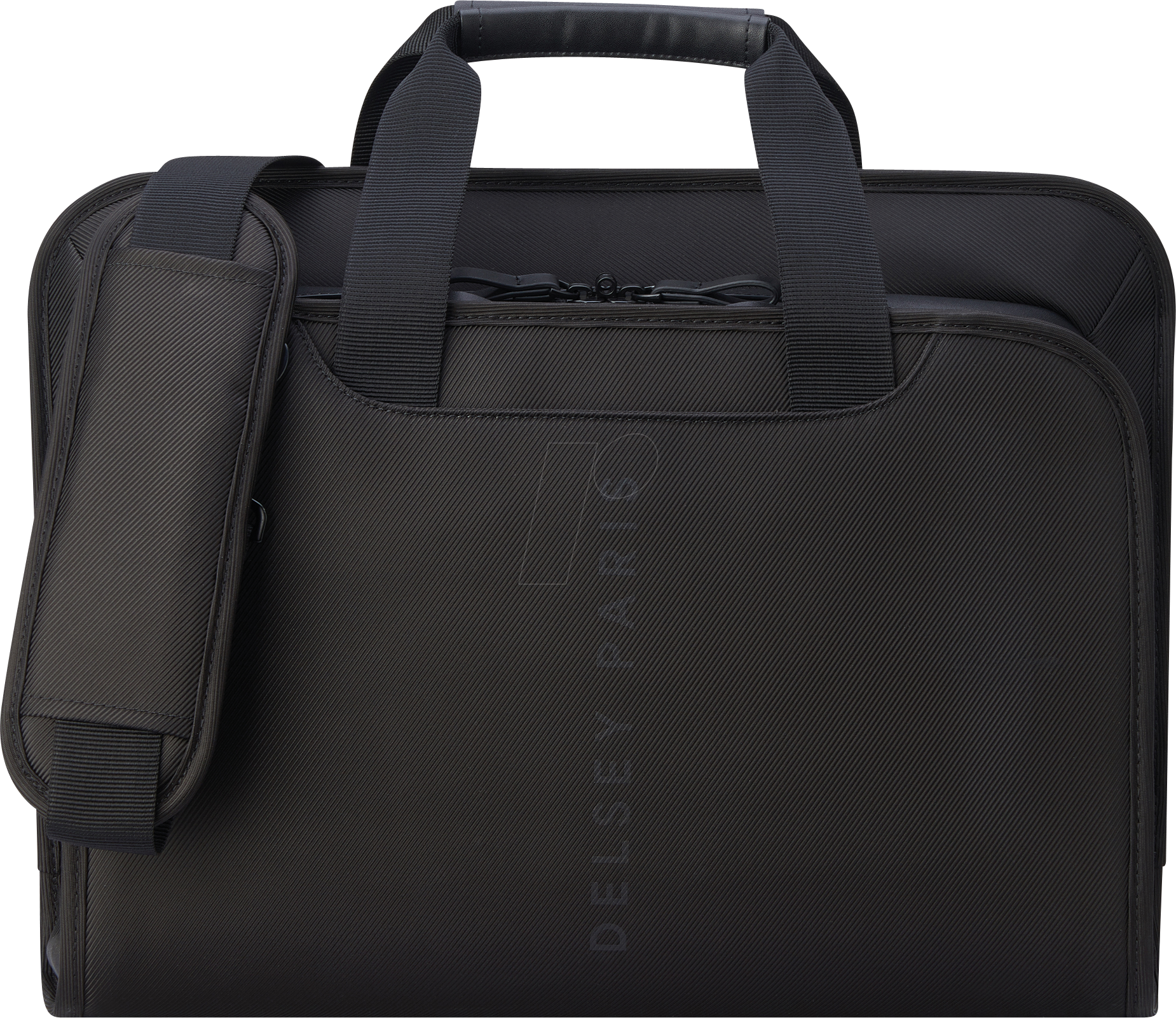 Bild von Delsey 2-CPT Torba na laptopa 15.6  CZARNY (15.59", Universal), Notebooktasche, Schwarz