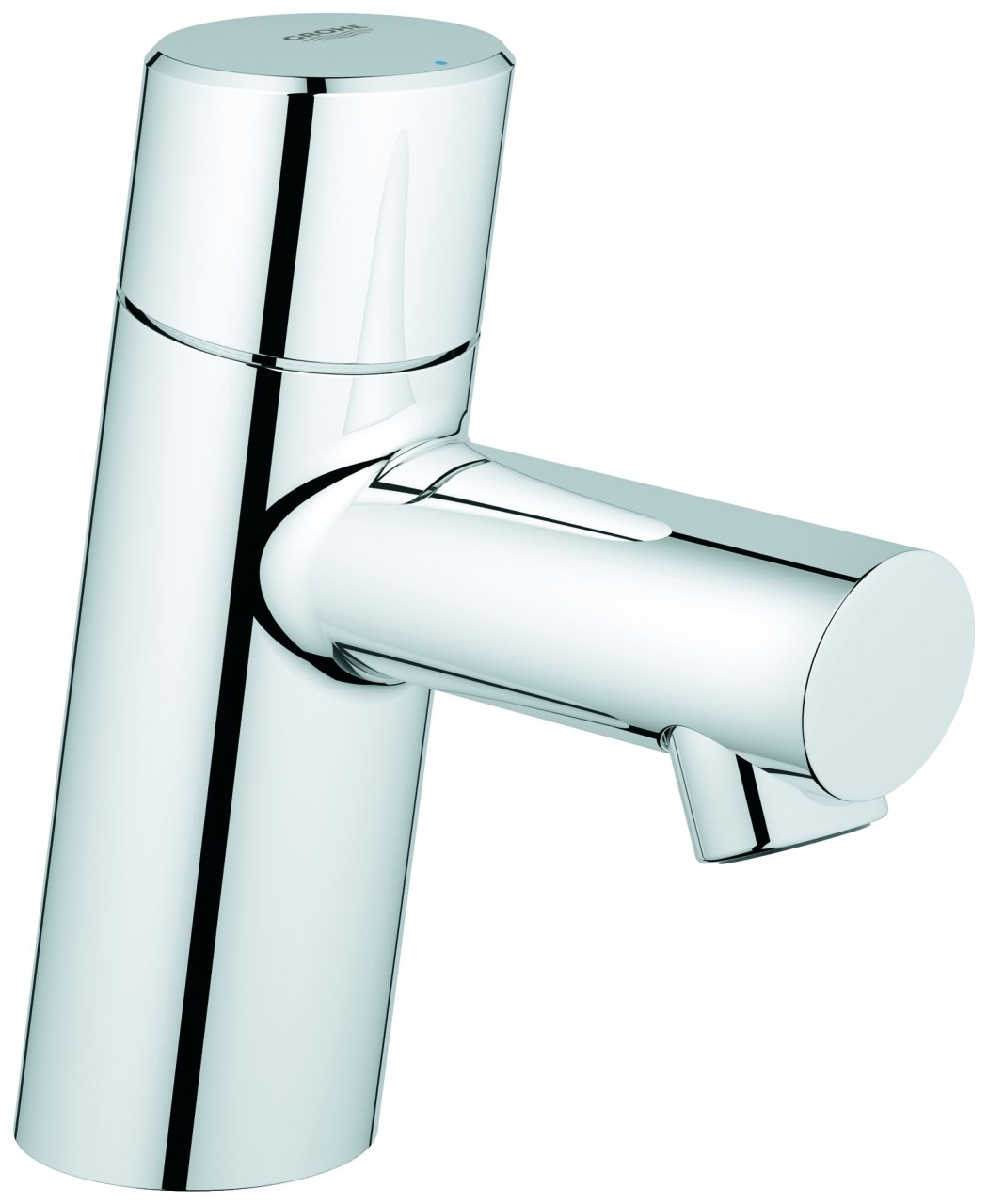Bild von Grohe Concetto Standventil XS- SizeEinlochmontageKeramik-Oberteile 1/2", 90°GROHE StarLight OberflächeGROHE EcoJoy 5,7 l/min SpeedClean Mousseur