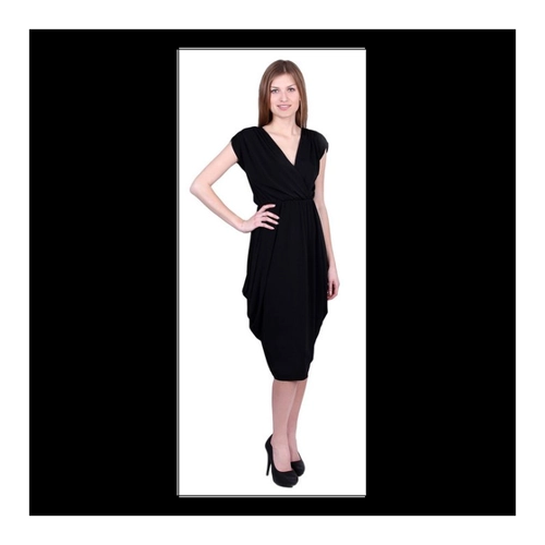 Bild von Sarcia.eu Midikleid KARDASHIAN STYLE - Schwarzes Midikleid von John Zack