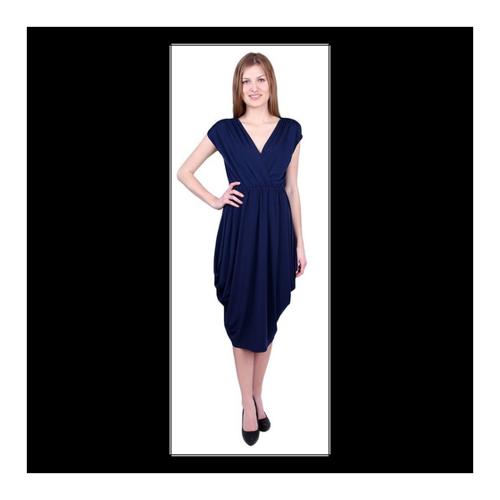 Bild von Sarcia.eu Midikleid John Zack – KARDASHIAN STYLE Dunkelblaues Midikleid L