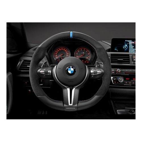 Bild von Erlebnis auf dem Asphalt: Das BMW M Performance Lenkrad Alcantara