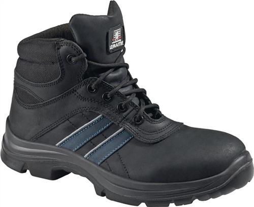 Bild von Lemaitre, Sicherheitsschuhe, Sicherheitsstiefel Andy High Grösse 40 schwarz/blau S3 SRC EN ISO 20345 Büffelleder (S3, 40)