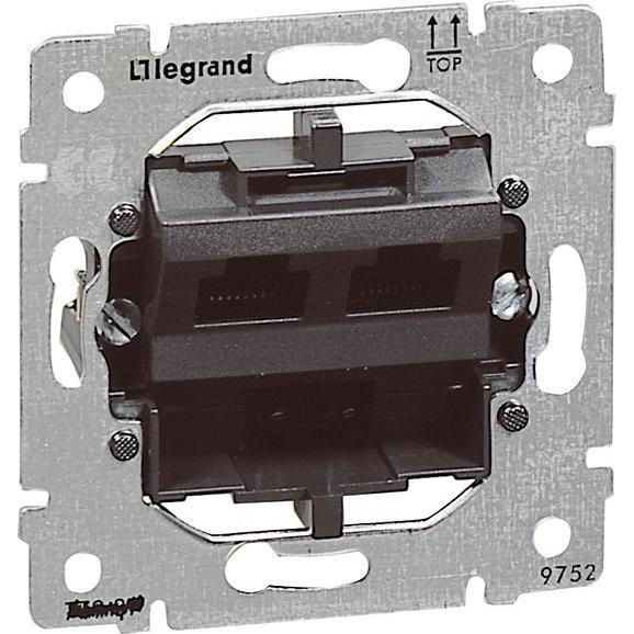 Bild von Legrand Gniazdo komputerowe podwójne SISTENA LIFE RJ45 - 775762, Taster + Schalter