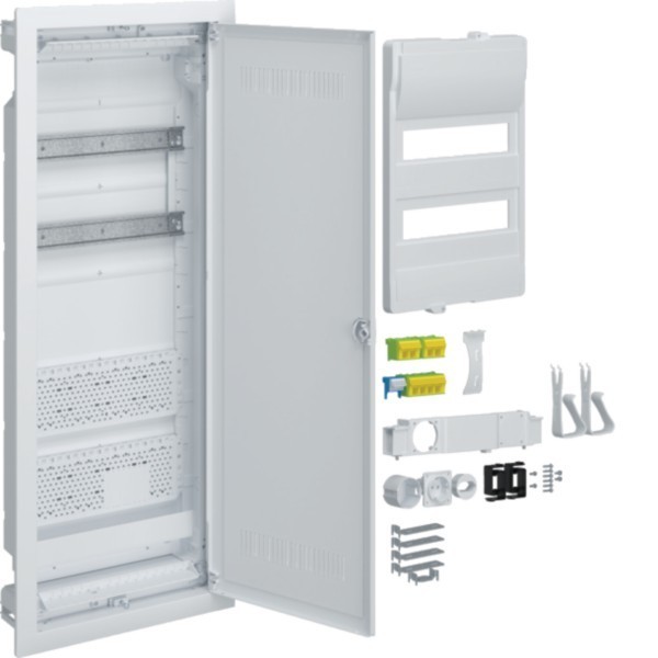 Bild von Hager VU602WWH Kleinverteiler UP 2x12TE Kst IP30 REG 348x880x94,5mm ET94,5mm geschl (VU602WWH)