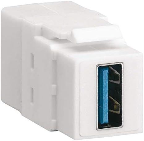 Bild von Hager VZ30US USB 3.2 Gen 1-Einbaumodul (USB 3.0) Keystone