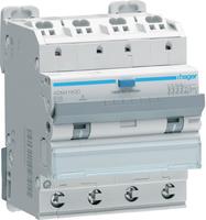 Bild von Hager Fehlerstrom-Leitungsschutzschalter 4P 6kA B-16A 30mA Typ A QC/QB