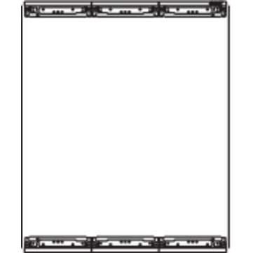 Bild von Hager Befestigungssatz ZAY63T für ZAL207 120x750x900, Serverschrank Zubehör