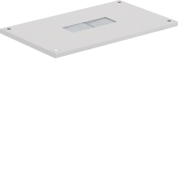 Bild von Hager FZ761D - Stahl - 350 mm - 600 mm - 20 mm, Serverschrank Zubehör, Grau