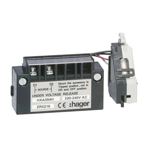 Bild von Hager HXA054H Unterspannungsauslöser – Zuverlässiger Schutz für Ihre elektrische Installation