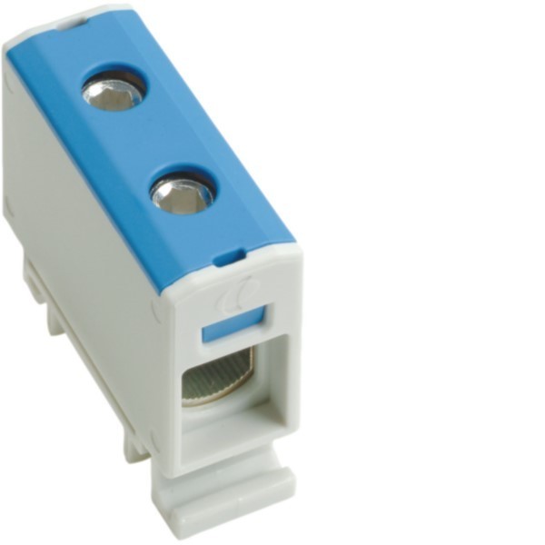 Bild von Hager Anschlussklemme (Anschlussleiste), Elektronikzubehör + Gehäuse, Blau