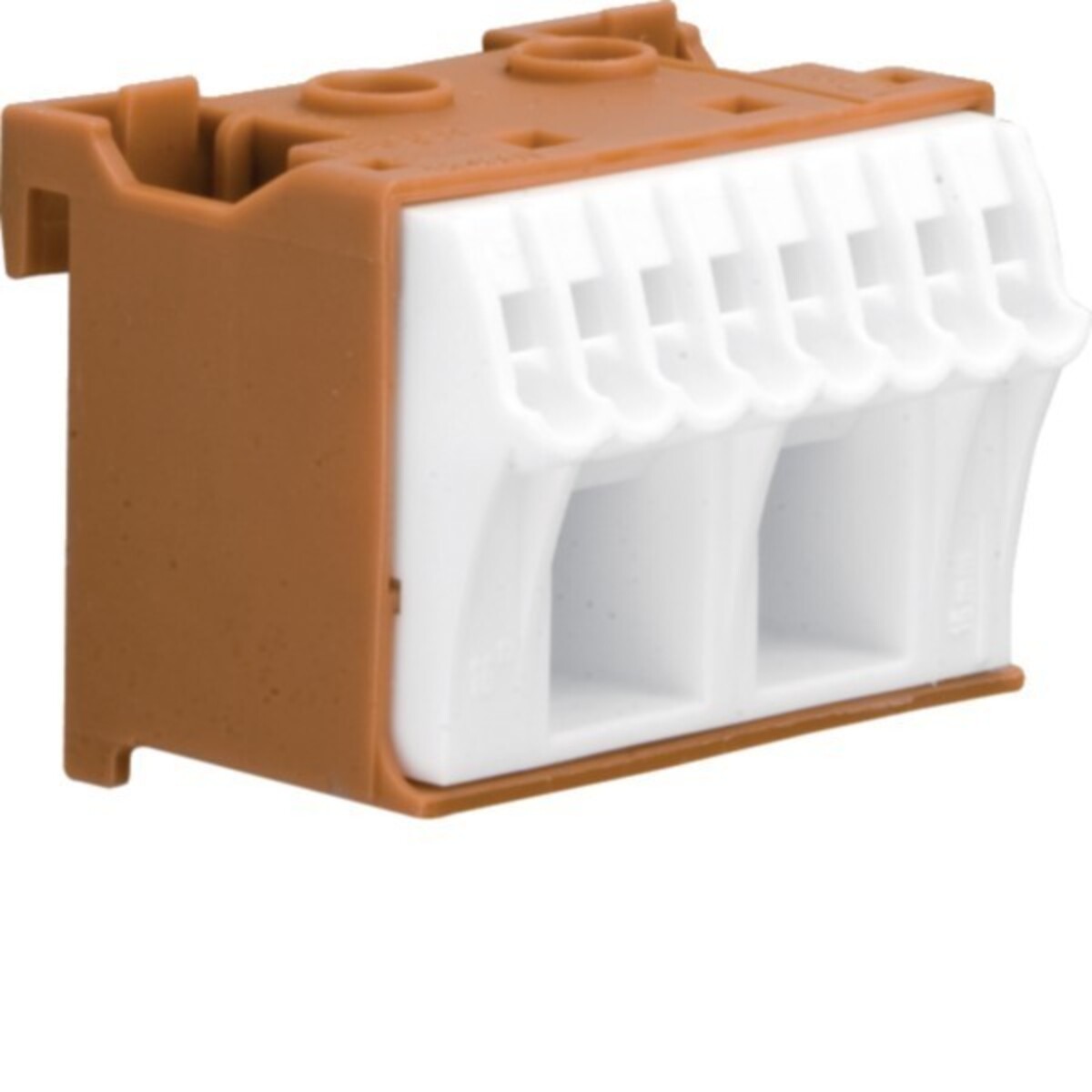 Bild von Hager, Verteilerschrank Zubehör, Klemmen QuickConnect L KN10P 10Klemmstellen
