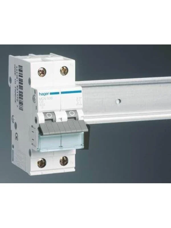 Bild von Hager Miniature circuit breaker mcb 1p+n 6ka c-6a 2m
