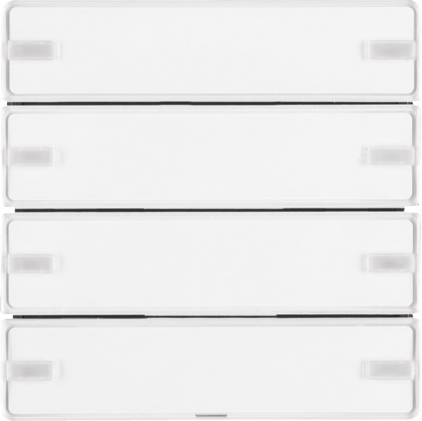 Bild von Berker Tastsensor 4fach Komfort 80144329 KNX Q.1/Q.3 polarws samt, Automatisierung
