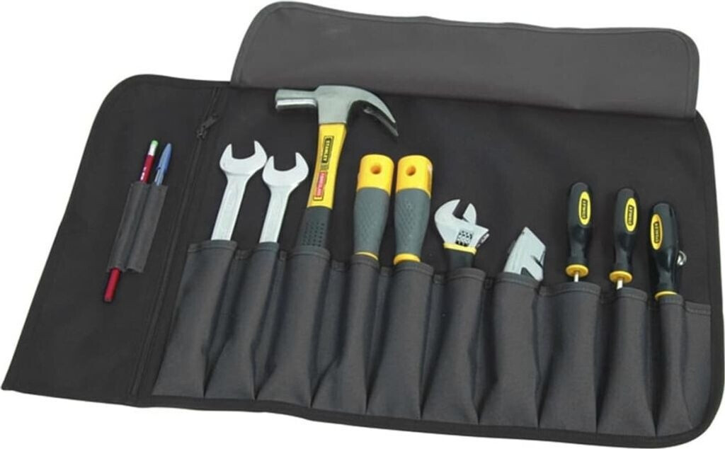 Bild von STANLEY Rolltasche 1-93-601 - Werkzeugtasche mit 12 Fächern - Werkzeugrolltasche