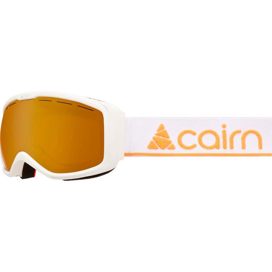 Bild von Cairn Funk OTG Photochromic, Skibrille, Junior, weiß/orange